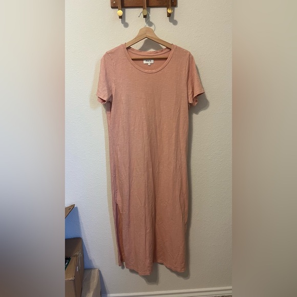 MATE The Label Dana Midi Dress in Rose, Size Large - Picture 5 of 8